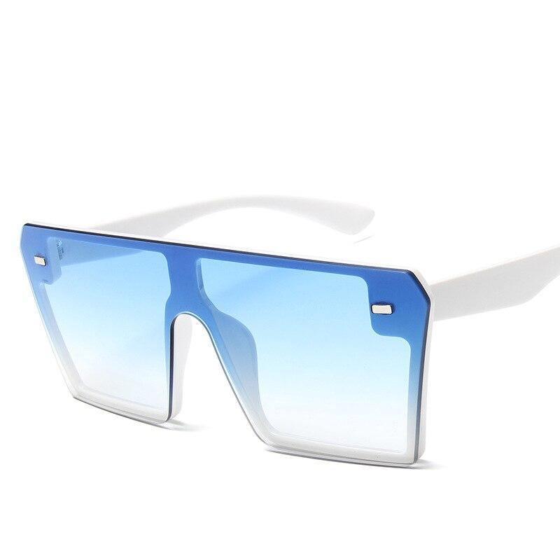 SunderSun® - Óculos de Sol Vintage Quadrado moda Flat Top Uv400 - Ofertas Oásis