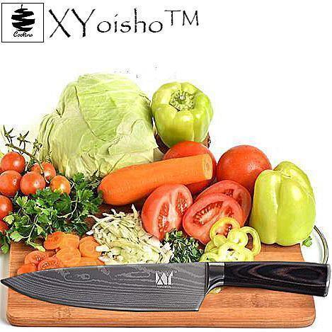 XYoisho™ - Faca Japonesa de Cozinha de 8 polegadas - Ofertas Oásis